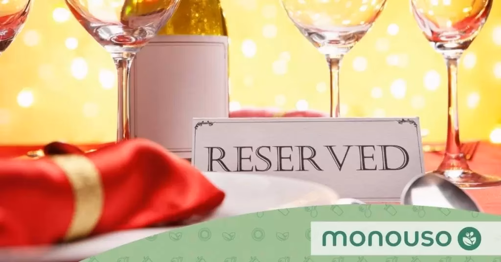 ¿Cuánto se paga por reservar una mesa?