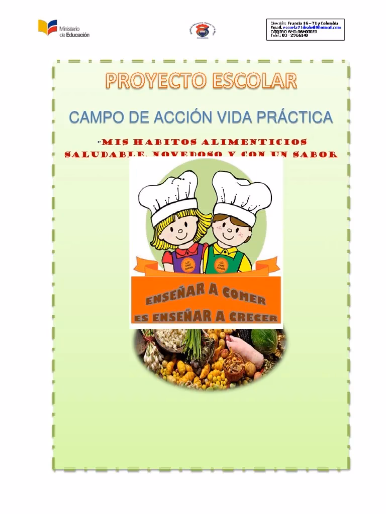 ¿Cómo elaborar un proyecto de nutrición?