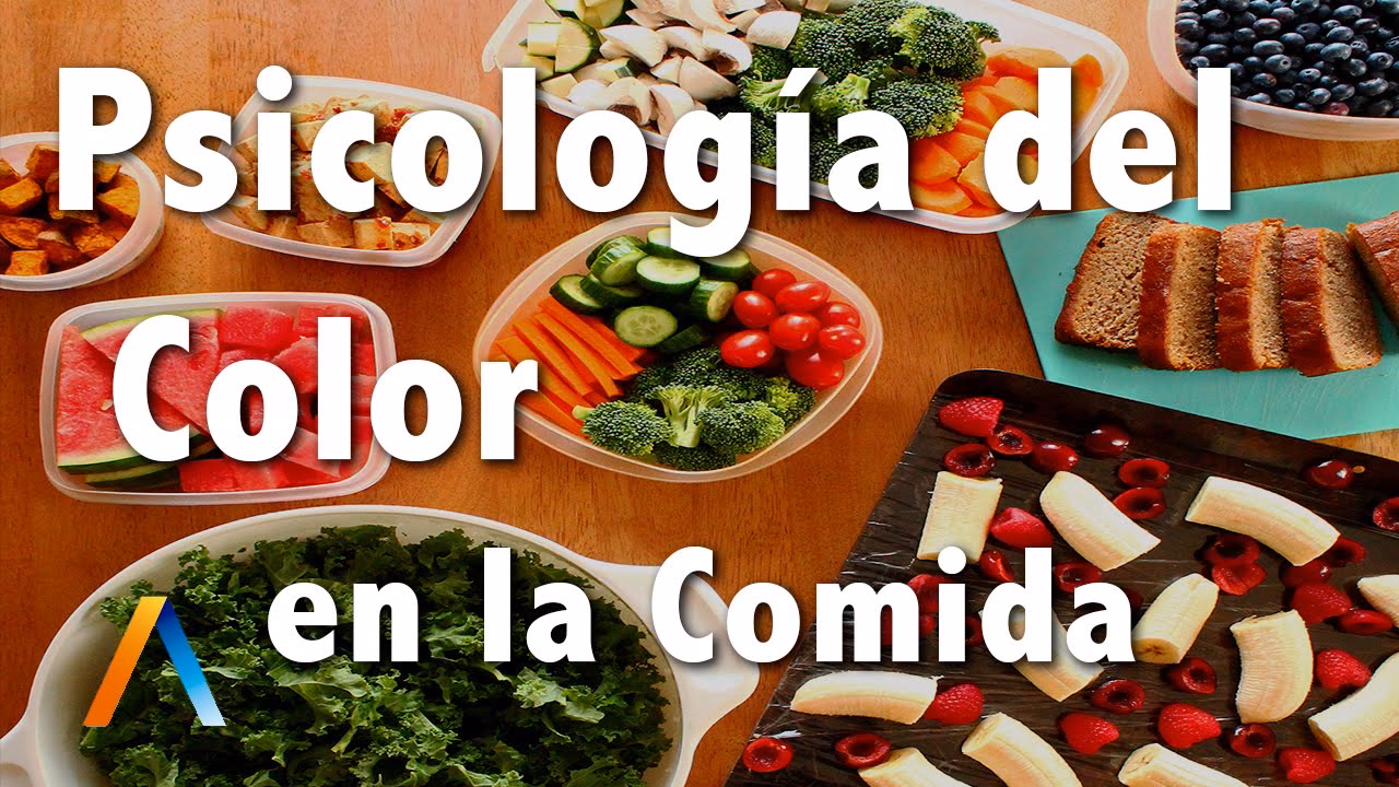 ¿Qué representa cada color en la comida?