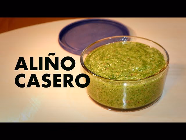 ¿Qué es el aliño en cocina?