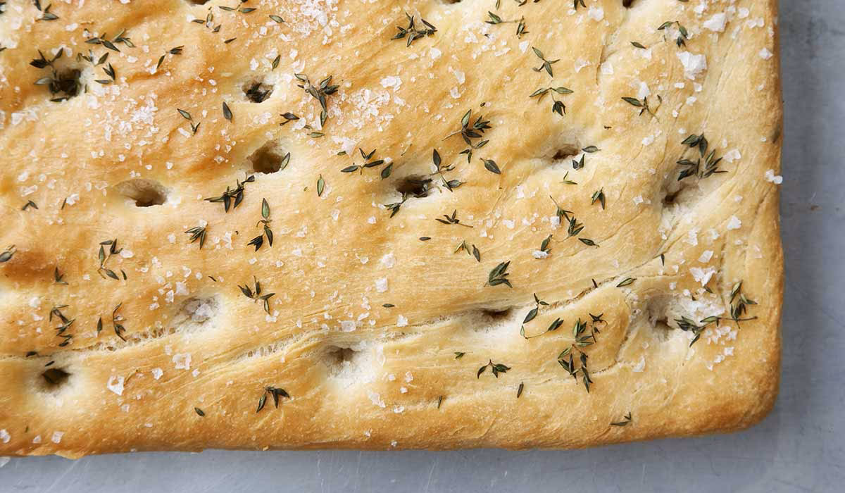 ¿Qué quiere decir focaccia en italiano?