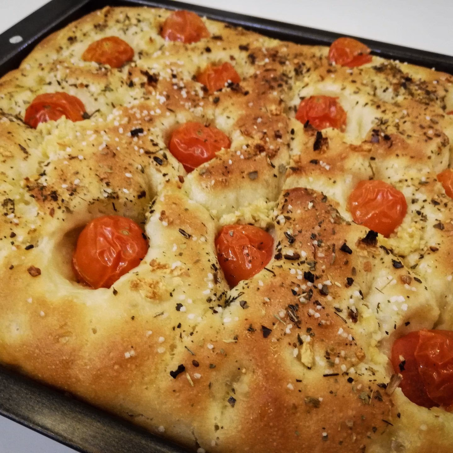 ¿Cuál es la diferencia entre una pizza y una focaccia?