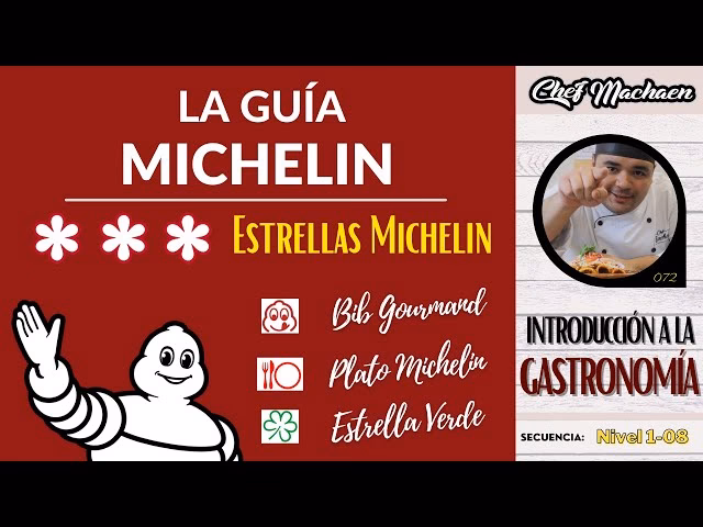 ¿Qué contiene la Guía Michelin?