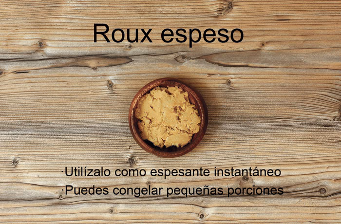 ¿Cuál es la diferencia entre el roux y la bechamel?