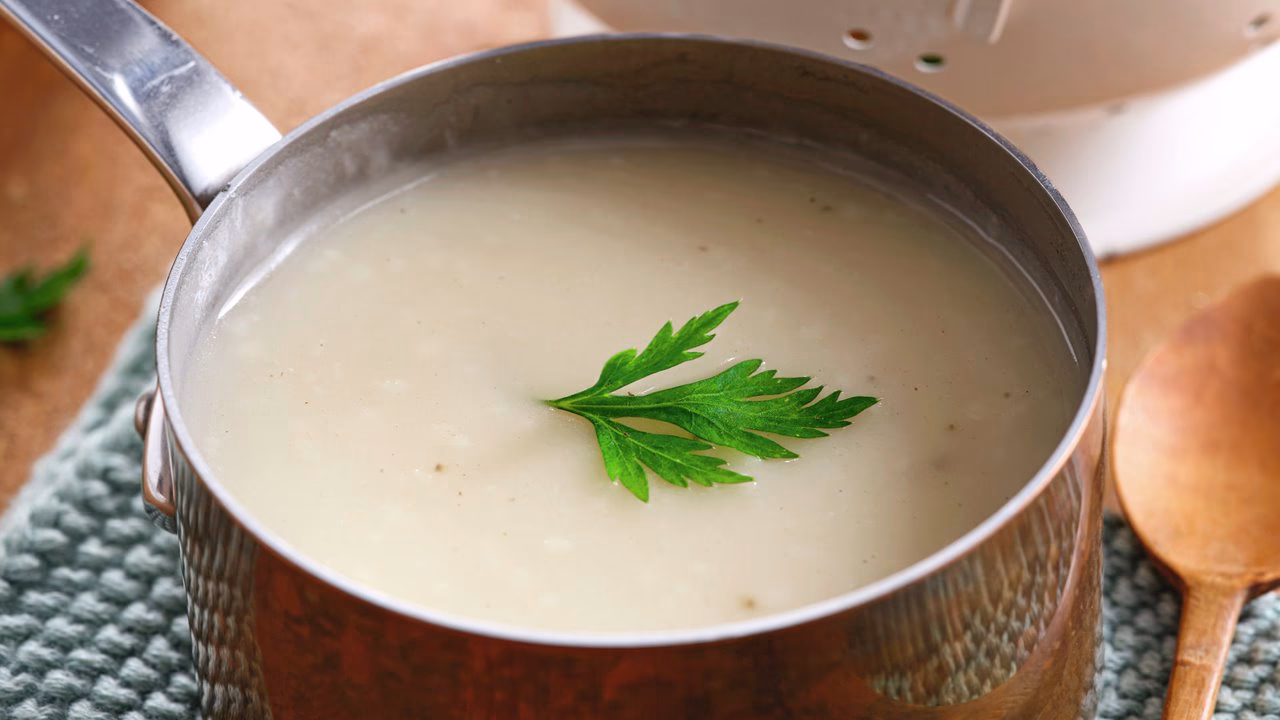 ¿Qué significa velouté en cocina?