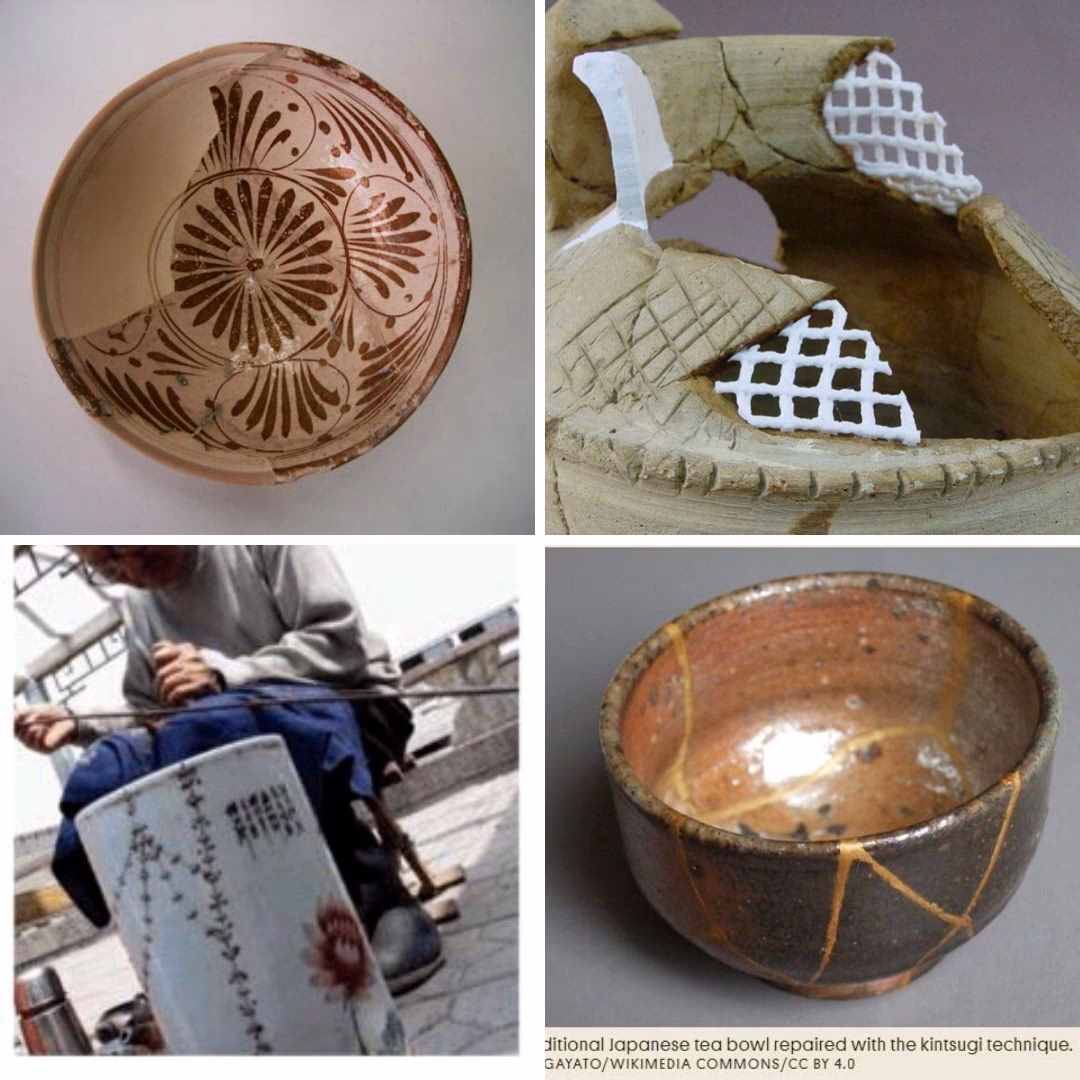 ¿Cuál es la mejor manera de reparar la cerámica?