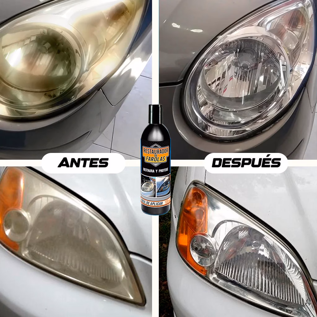 ¿Cómo quitar el amarillo de las farolas?