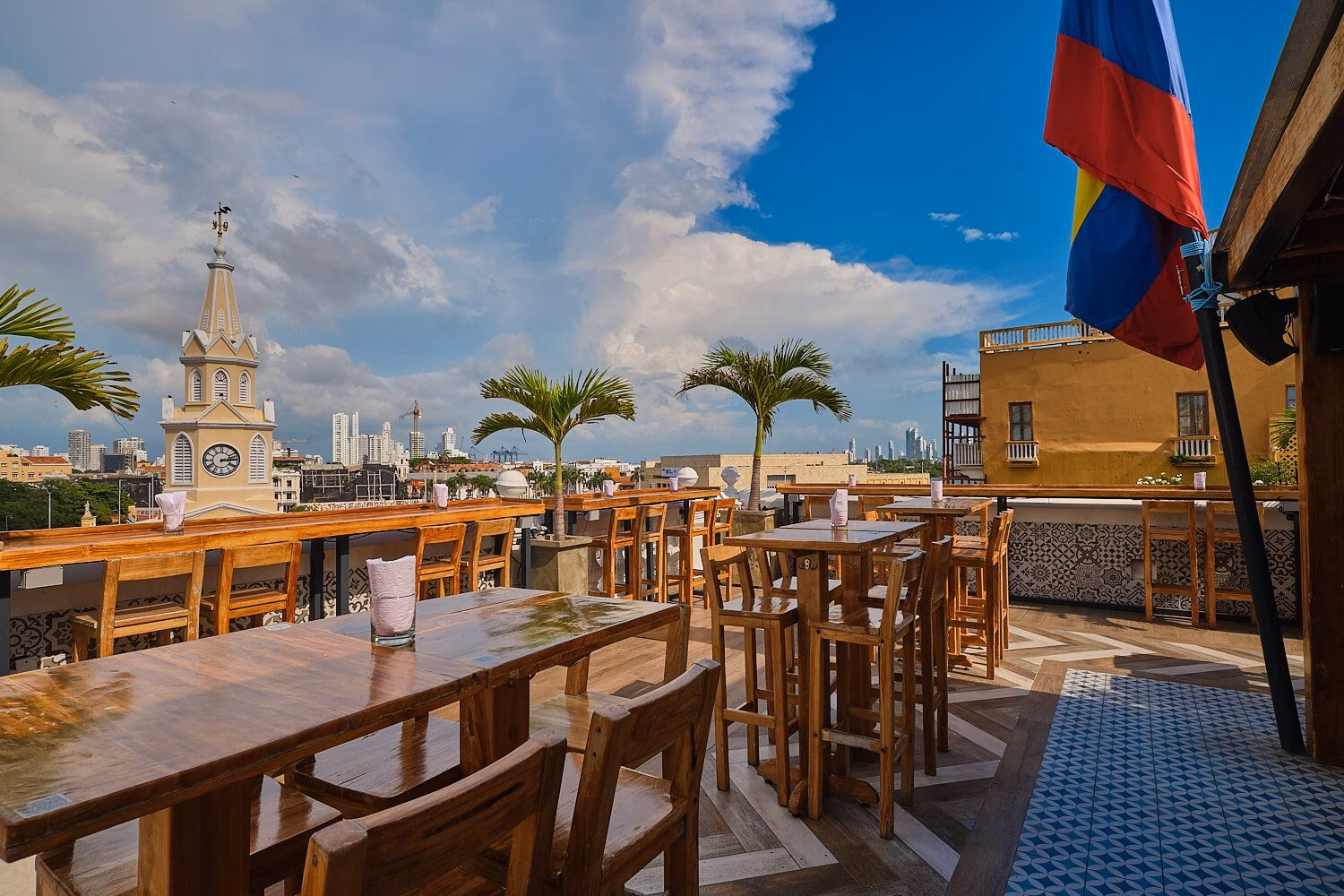 ¿Dónde queda la terraza municipal Cartagena?