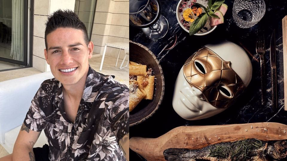 ¿Cómo se llama la cadena de restaurantes de James Rodríguez?
