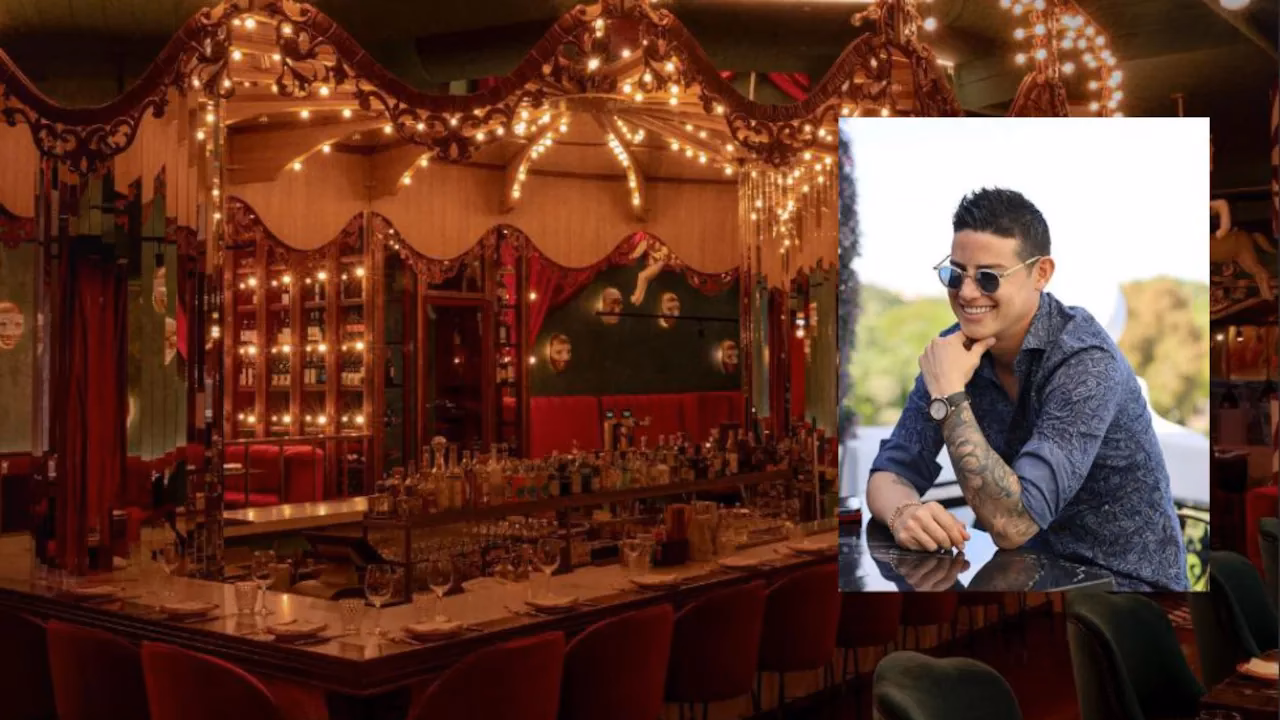 ¿Cómo se llama el negocio de James Rodríguez en Colombia?