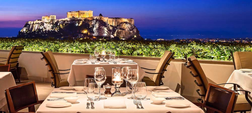 ¿Dónde come la gente en Grecia?