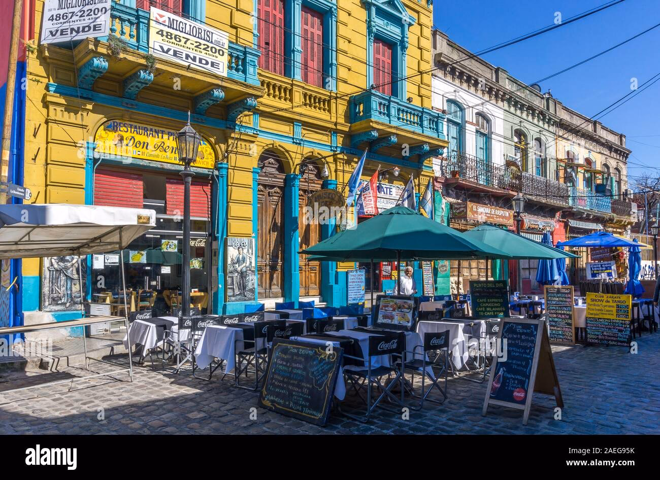 ¿Cuál es la famosa calle de La Boca Buenos Aires?