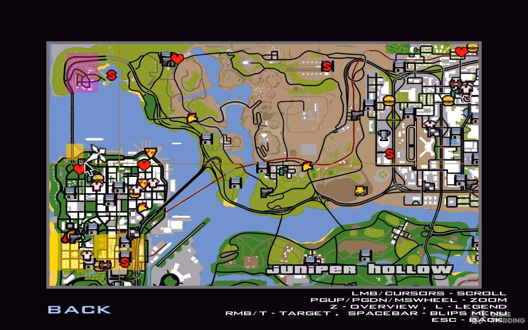 ¿Dónde se puede comer en GTA San Andreas?