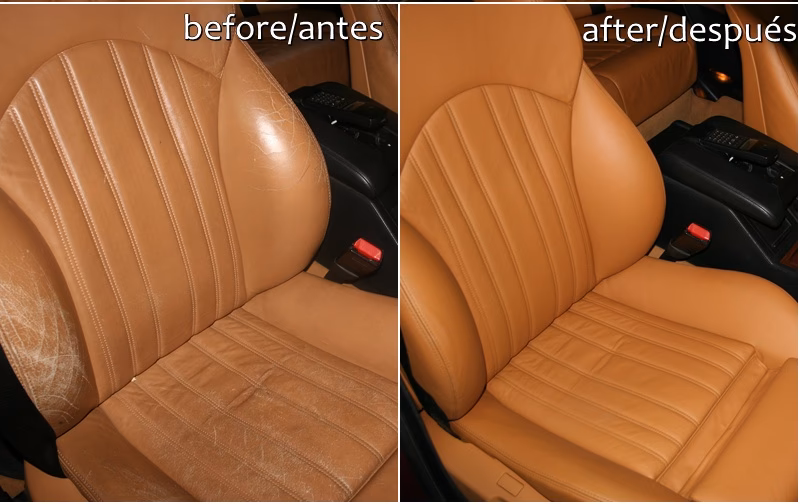 ¿Cómo devolverle la vida a los asientos de cuero del coche?
