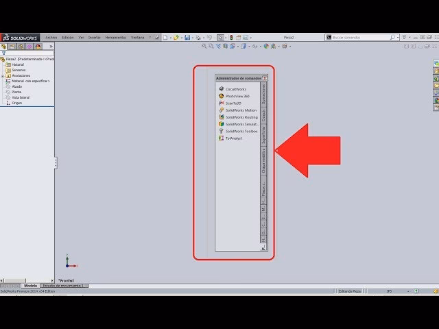 ¿Cómo restablecer la interfaz de SOLIDWORKS?
