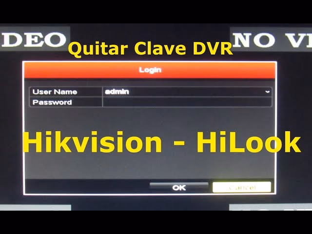 ¿Cómo restablecer la contraseña de dispositivos EPCOM, Hilook y Hikvision?