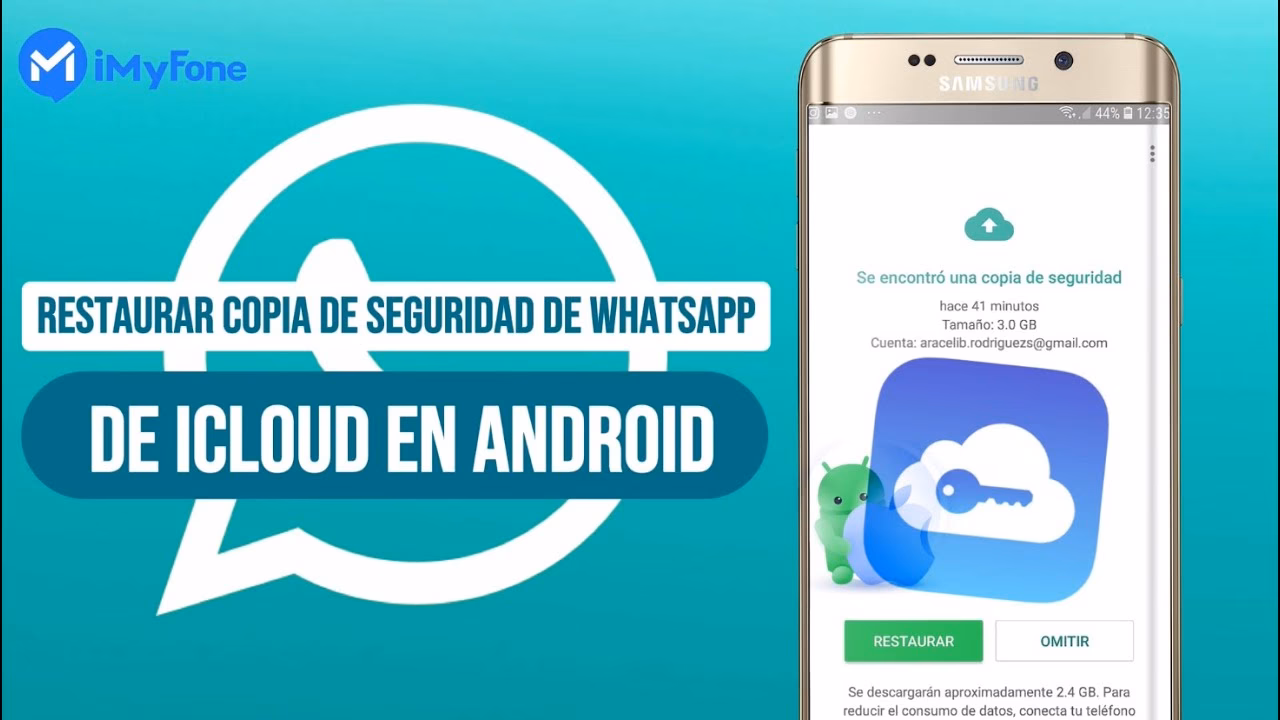 ¿Cómo puedo subir mi copia de seguridad WhatsApp a iCloud desde Android?