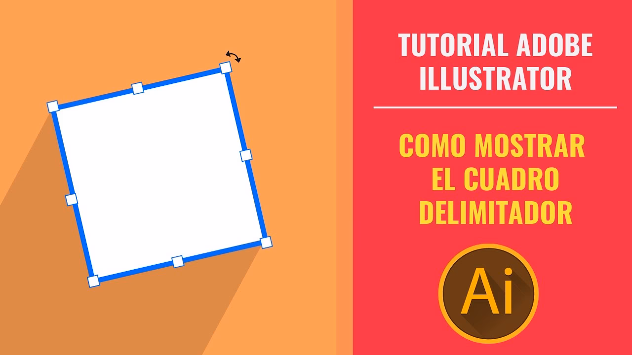 ¿Cómo activar el cuadro delimitador?