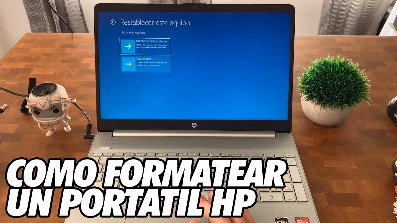 ¿Cuál es la tecla de recuperación en un PC HP?
