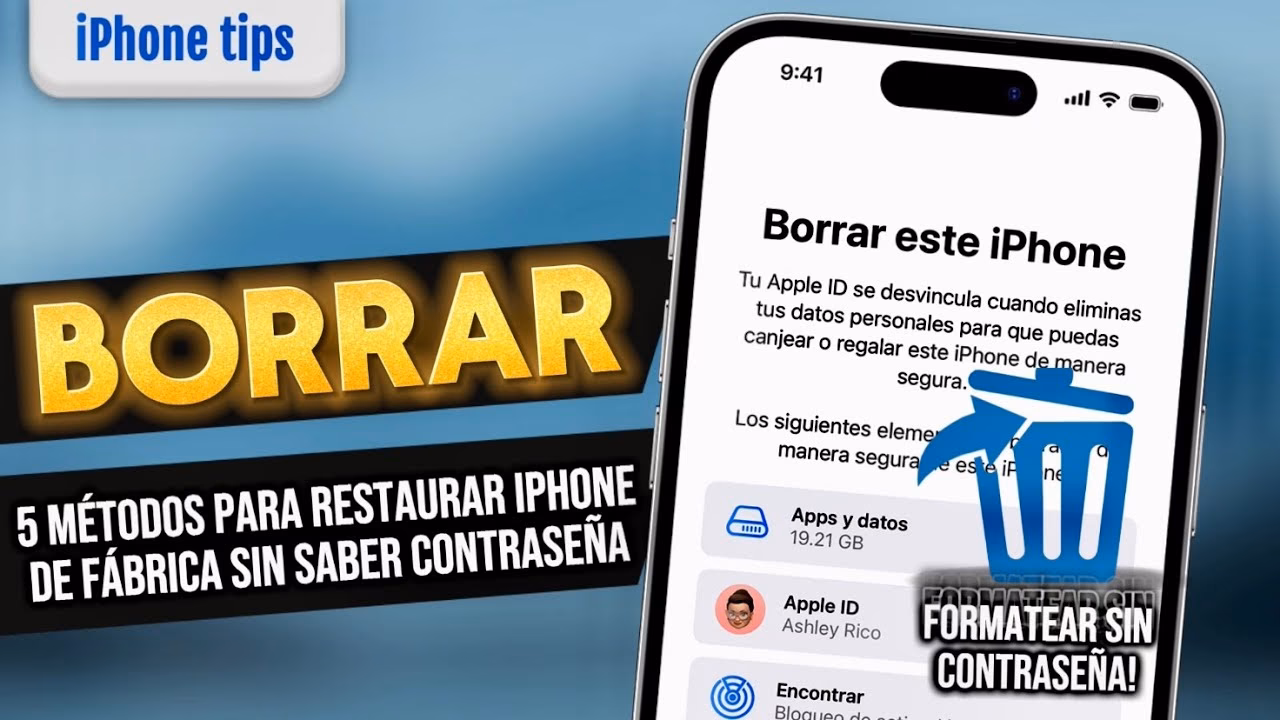 ¿Cómo restaurar un iPhone sin ID de Apple?