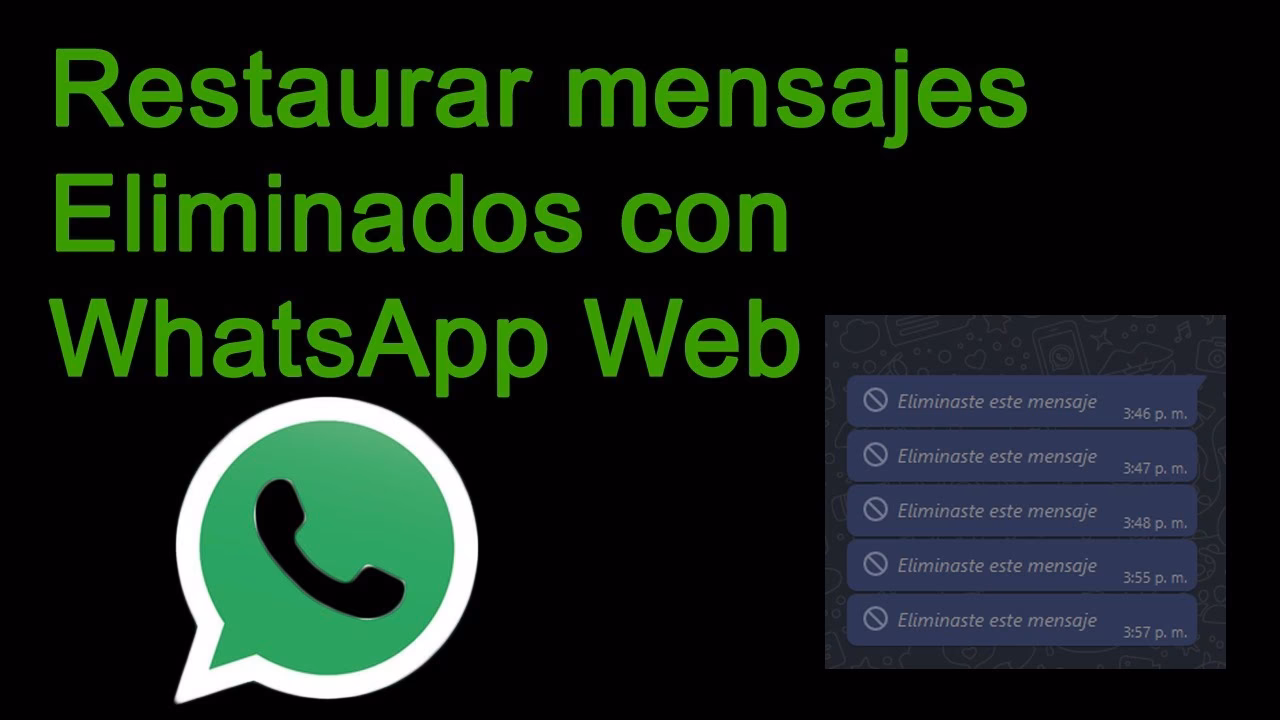 ¿Cómo se recuperan los mensajes eliminados de WhatsApp?