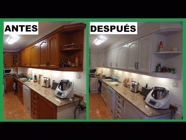 ¿Cuánto cuesta lacar los muebles de una cocina?