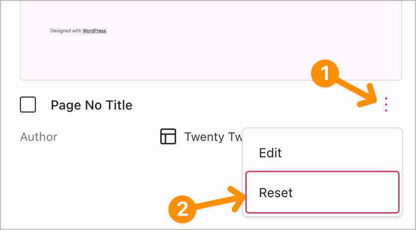 ¿Cómo restaurar una página de WordPress?