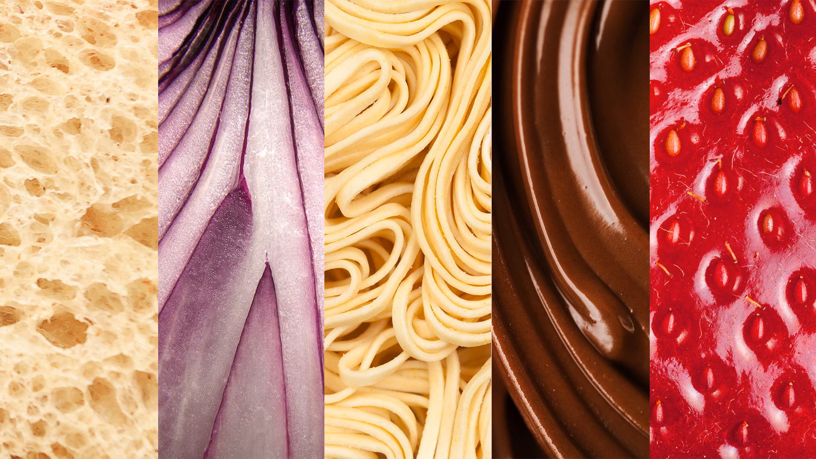 ¿Cuáles son los tipos de texturas que existen en los alimentos?