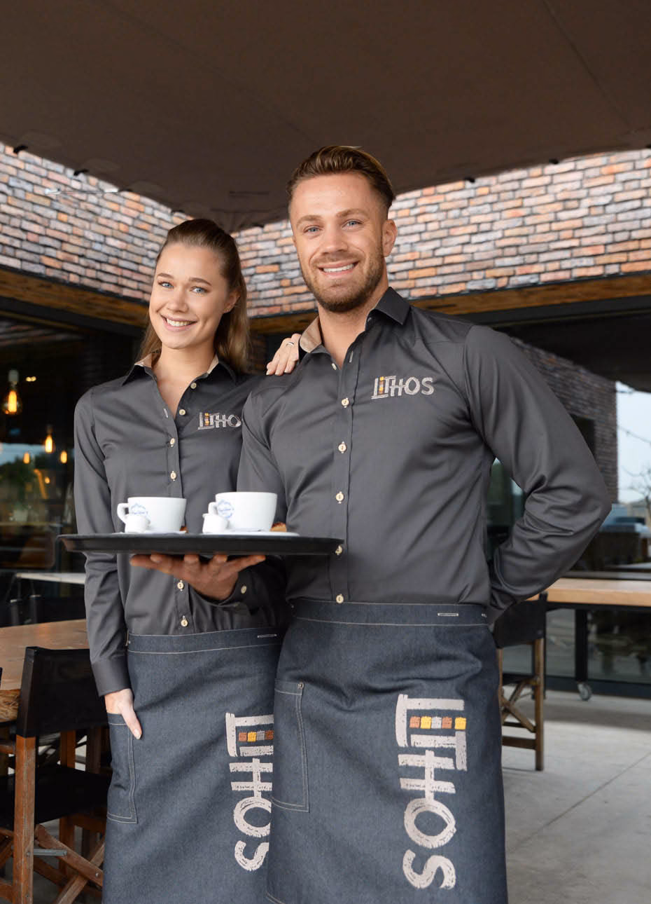 ¿Qué visten los trabajadores de restaurantes?