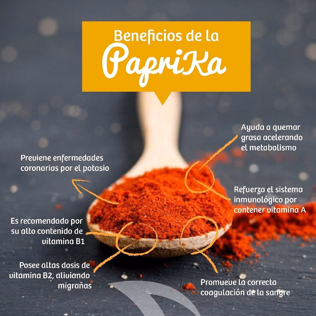 ¿Qué comidas se pueden hacer con paprika?