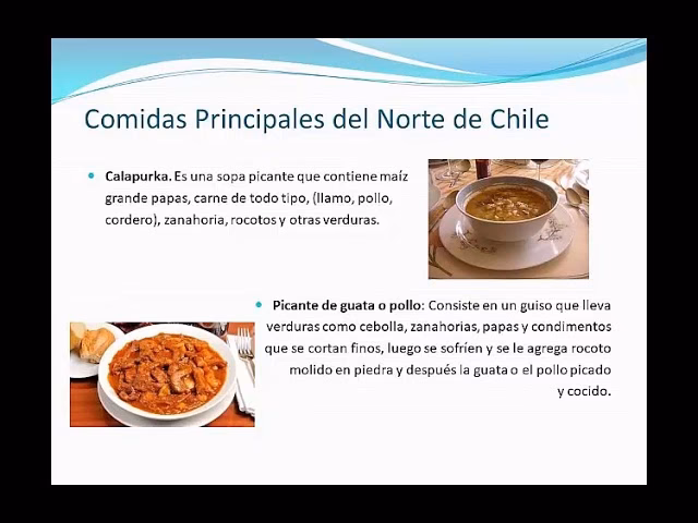 ¿Qué comer en el norte de Chile?